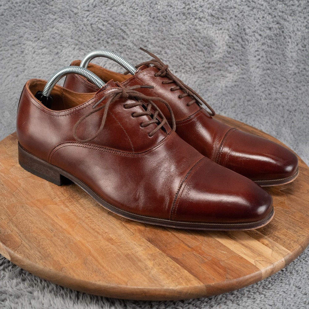 Florsheim CORBETTA Men's Classic CAP Toe Oxford Leather Dress Shoe Size 9.5 D